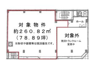 倉庫ビジネス・通販オフィス・ダンス教室に最適、堺駅3分、4階 間取り